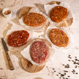 Steak haché de poulet nature ~130g