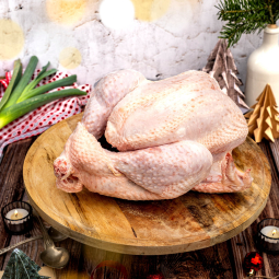 Poulet au lait env 2.5 Kg à 3 kg